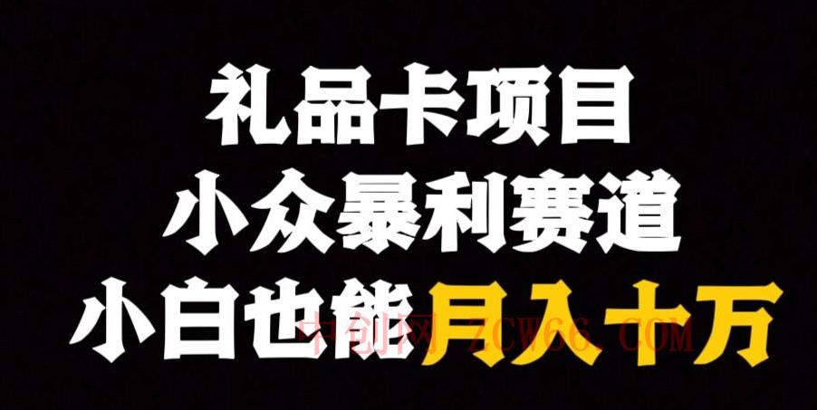 电子礼品卡新项目，冷门爆利跑道，跟踪服务课堂教学-中创网